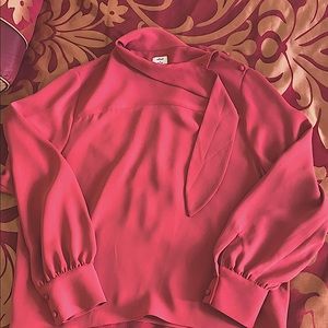 Beautiful coral/pink Wilfred blouse